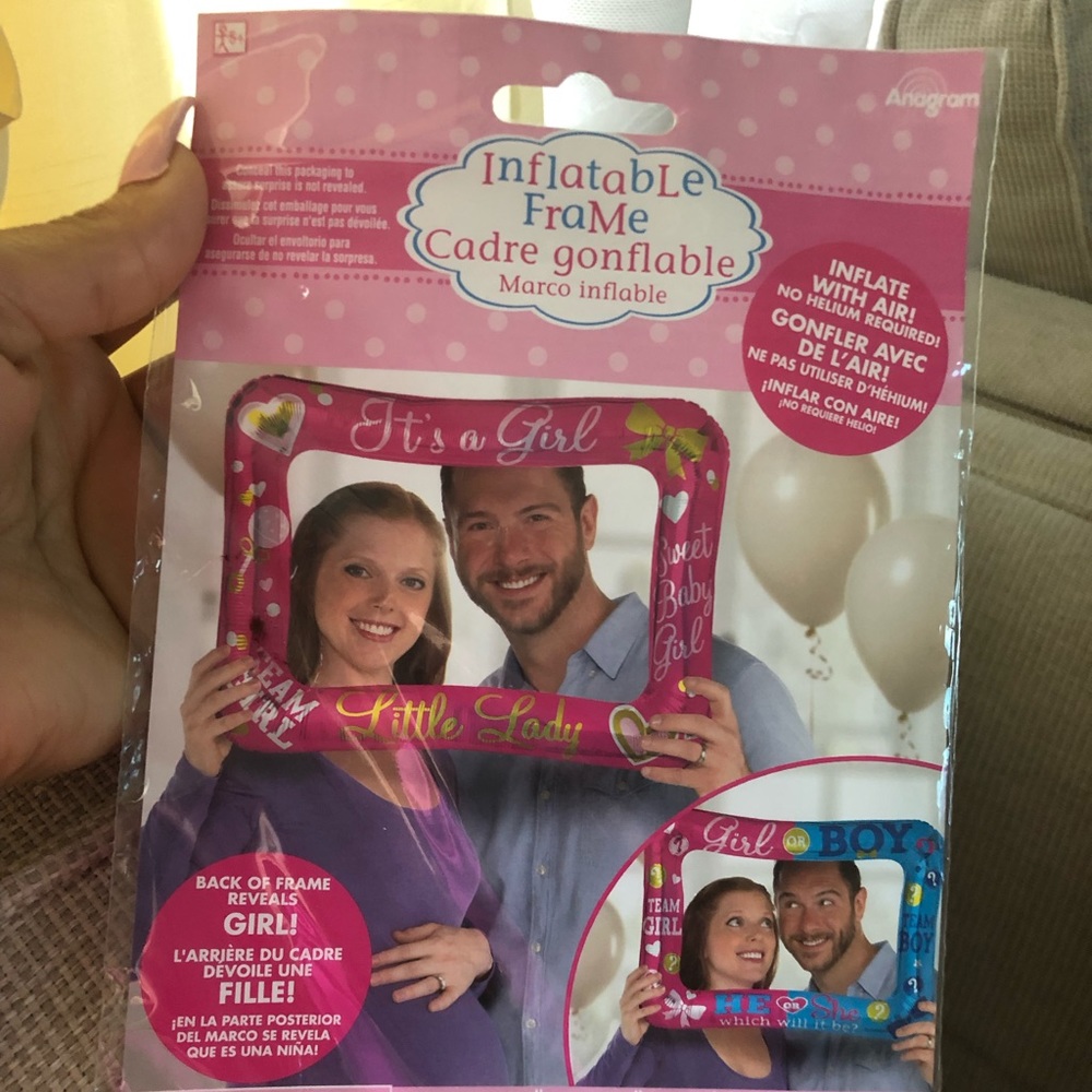 Gender Reveal Inflatable Frame